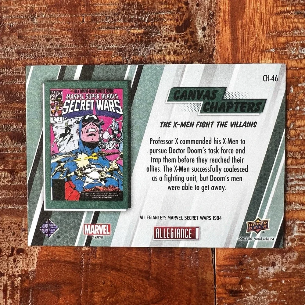 Upper Deck Allegiance‎ Marvel Secret Wars Canvas Chapters CH-46